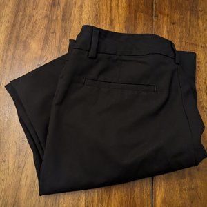 Black slacks